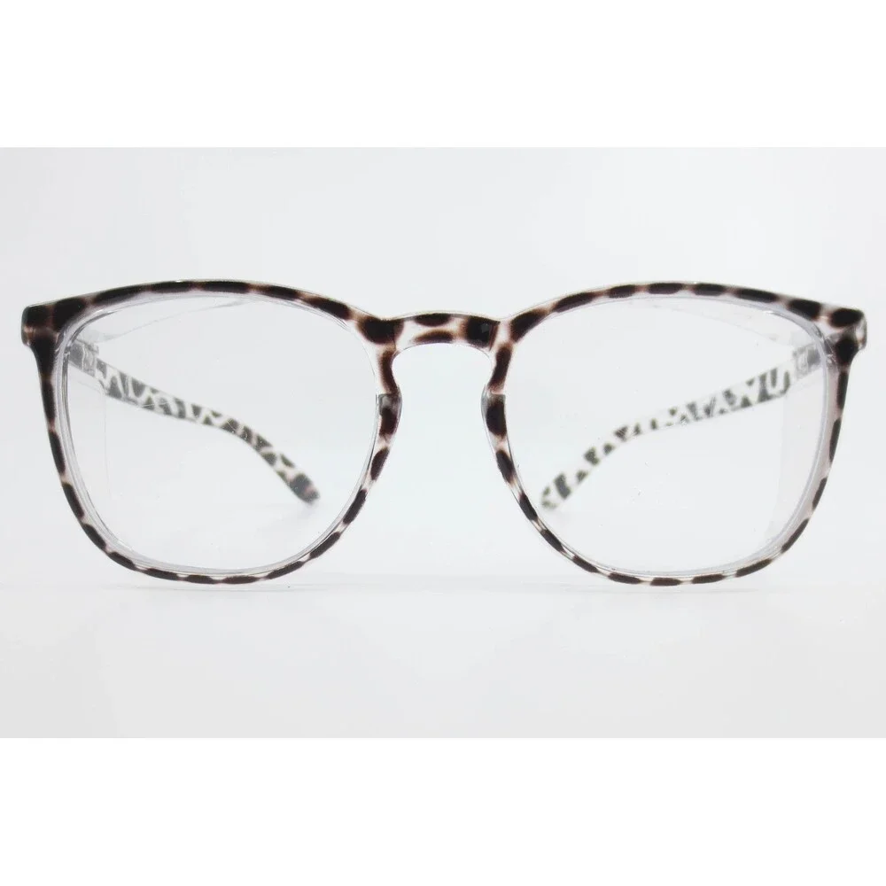 Joorti L-J-SG-Demi Animal Print Safety Glasses Clear Demo Lenses 51-21-125 39616
